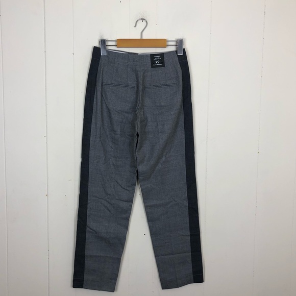 NWT Club Monaco Ryanne Wool Trousers Sz 00 - Picture 7 of 9